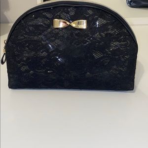Black make up bag